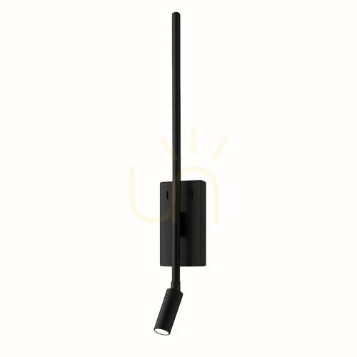 Sprawdź Kinkiet TORCH czarny, LED 6 W + 3 W, 4000 K, z uchylnym punktem do czytania