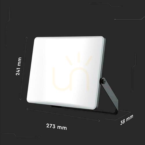 Sprawdź Projektor LED V-TAC 100W LED 3w1 CCT 100Lm/W Mleczny Klosz VT-44107CCT 3000-4000K-6500K 10000lm