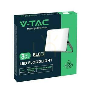Projektor LED V-TAC 30W LED 3w1 CCT 100Lm/W Mleczny Klosz VT-44036CCT 3000-4000K-6500K 3000lm small 2