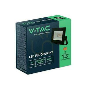 Naświetlacz LED VT-44012 10W 730lm 4000K IP65 czarny V-TAC small 2