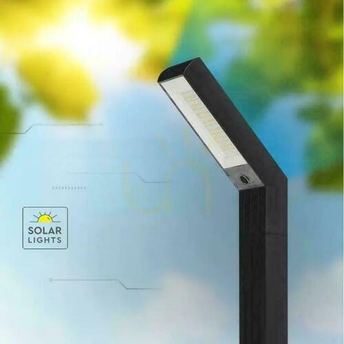 Sprawdź Słupek Ogrodowy V-TAC Solarny LED 1,7W 2w1 Baza+Szpilka Wbijana 85cm VT-10185 3000K-4000K-6500K 80lm 3 Lata Gwarancji