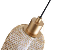 Lampa wisząca Zuma Line SAAR MD2596-5A-3BGT Czarny 1xLED small 2
