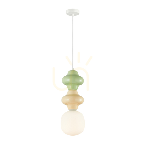 Sprawdź Lampa Wisząca Italux Latera Żółta E14 PND-94331B-1S-MLTI