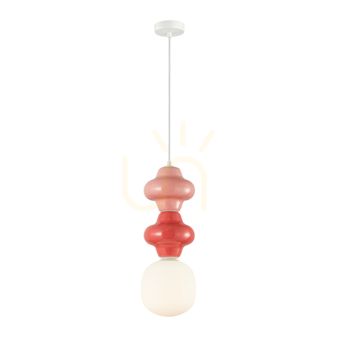 Sprawdź Lampa Wisząca Italux Latera Różowa E14 18 cm PND-94331C-1S-MLTI Lampa Wisząca Italux Latera Różowa E14 18 cm PND-94331C-1S-MLTI