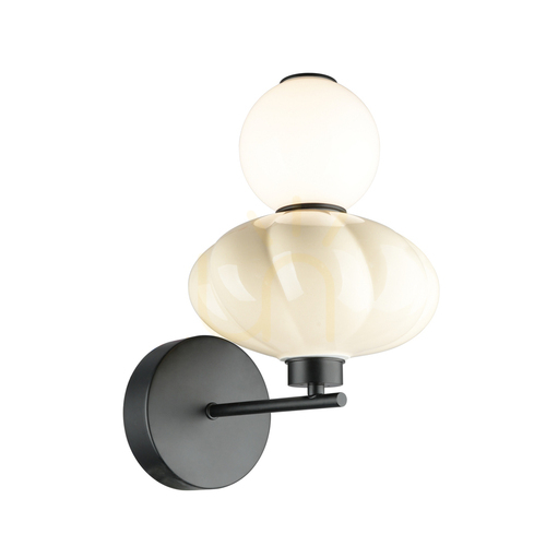 Sprawdź Kinkiet Italux Tordi LED beżowy ceramika szkło WL-94721-1A-YLL