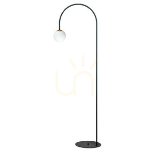 Lampa podłogowa Zuma Line BOW 1224 Czarny 1xE14 small 0