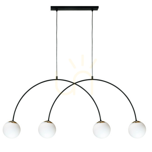 Sprawdź Lampa wisząca Zuma Line BOW 1220 Czarny 4xE14