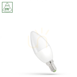 Led świecowa E 14 230 V 1 W Cw Spectrum small 1