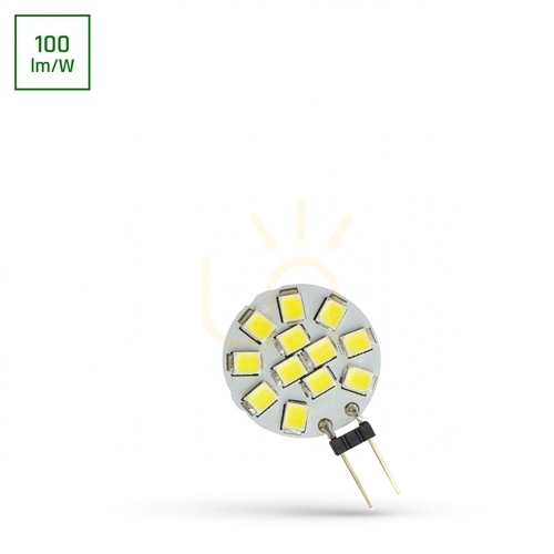 Sprawdź Led G4 12 V 1.2 W 12 Led Cw 20mm Spectrum