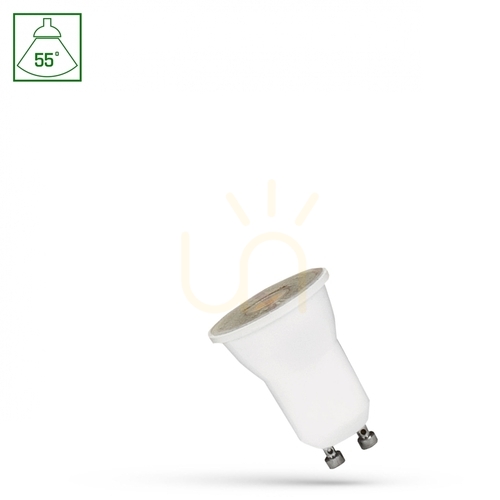 Sprawdź Led Mr11 Gu10 230 V 2 W Smd 55st Nw Z Soczewką Spectrum