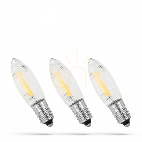 Sprawdź Led żarówka Choinkowa E 10 10 55 V/0.2 W Ww Spectrum 3 Pack