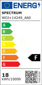 Żarówka LED SpectrumLED GLS A60 E27 18 W 4000 K small 1