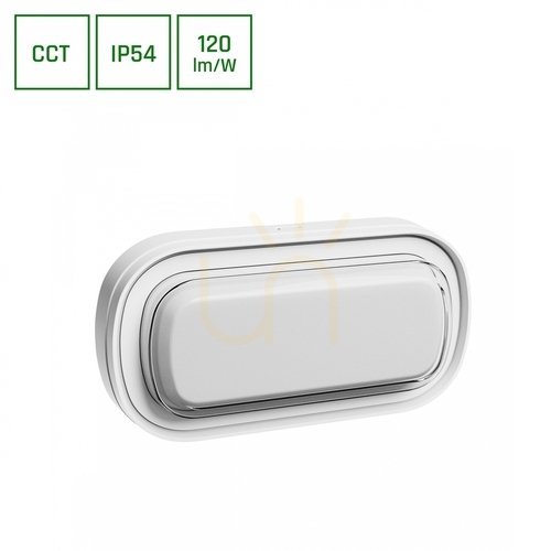 Sprawdź Pastilo 10 W 3 Cct 230 V 120st Ip54 Ik10 205x105x47mm Biały Owalna