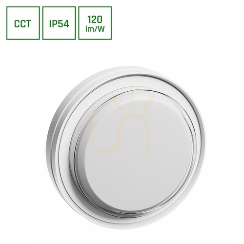 Sprawdź Pastilo 10 W 3 Cct 230 V 120st Ip54 Ik10 180x47mm Biały Okrągła