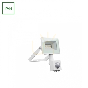 Noctis Lux 4 Naświetlacz 10 W Nw 230 V Ip44 94x150x53mm Biały Czujnik Ruchu Pir small 0