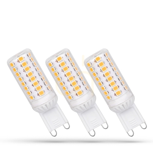 Sprawdź Led G9 230 V 4.9 W Nw Dimmable Smd 5 Lat Premium Spectrum 3 Pack