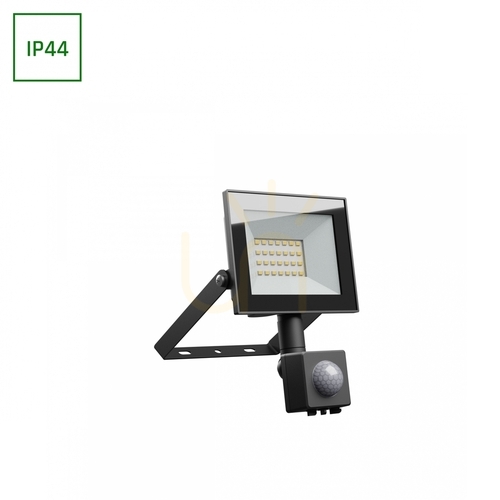 Sprawdź Noctis Lux 4 Naświetlacz 20 W Cw 230 V Ip44 116x174x53mm Czarny Czujnik Ruchu Pir