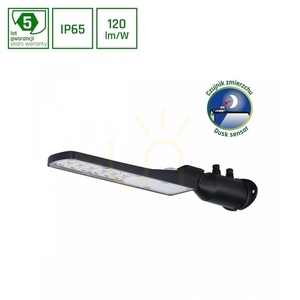 Streetos Slim 30 W Nw 230 V 140/85st Ip65 423x109x76mm Czarny 5 Lat Gw. Spectrum small 0