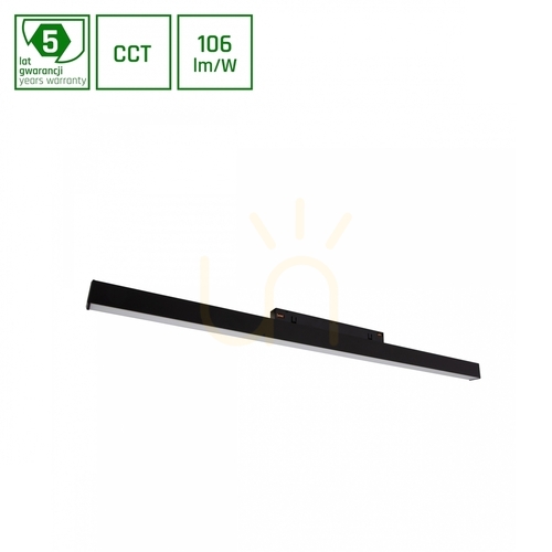 Sprawdź System Shift Cct Line M Oprawa Liniowa 602 X23 X42 Mm 17 W 100 St Czarny Cct Switch 5 Lat Gw.