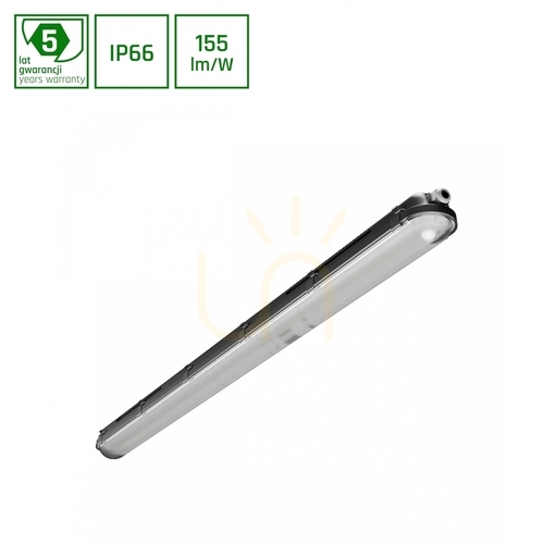 Sprawdź Limea Gigant Pro Hermetyk 1200mm 40 W/33 W/26 W/20 W Nw 230 V 120 St Ip66 Ik10 1200x80x68mm 5 Lat Czarny