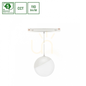 System Shift Cct Globe P Oprawa Kula Zwis Fi100 (815 Mm Kabel) 5 W 165 St Biały Cct Switch 5 Lat Gw. small 0