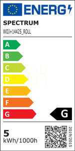 Pasek Led 2835 12 V 120 Led 9,6 W/M 730lm/M Ww 8mm Ip20 2 Lata 30m Roll small 2