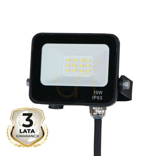 Sprawdź Czarny Naświetlacz Led 10 W 4000 K IP65