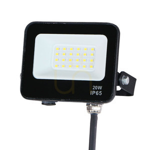 Czarny Naświetlacz Led 20 W 4000 K IP65 small 5