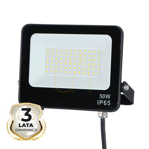 Sprawdź Czarny Naświetlacz Led 50 W 4000 K IP65