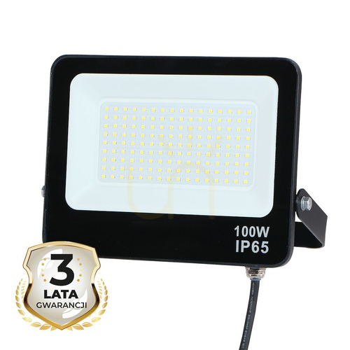 Sprawdź Czarny Naświetlacz Led 100 W 4000 K IP65