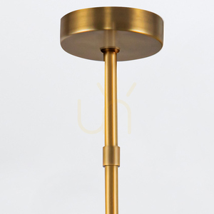 Żyrandol LED ALONSO - Vintage mosiądz QUINTIESSE 4 Żyrandol LED ALONSO - Vintage mosiądz QUINTIESSE small 4