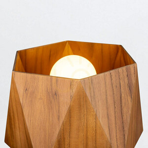 Lampa stołowa Quintiesse Angular z fornirem tekowym QN-ANGULAR-TL-TEAK small 4