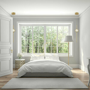 Lampa wisząca BARLETTA - 1 źródło światła - Szczotkowane złoto QUINTIESSE 5 Lampa wisząca BARLETTA - 1 źródło światła - Szczotkowane złoto QUINTIESSE small 5