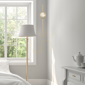 Lampa wisząca BARLETTA - 1 źródło światła - Szczotkowane złoto QUINTIESSE 6 Lampa wisząca BARLETTA - 1 źródło światła - Szczotkowane złoto QUINTIESSE small 6