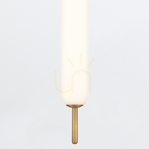 Lampa wisząca CUMBERLAND - 1 źródło światła - Szczotkowane złoto QUINTIESSE 4 Lampa wisząca CUMBERLAND - 1 źródło światła - Szczotkowane złoto QUINTIESSE small 4