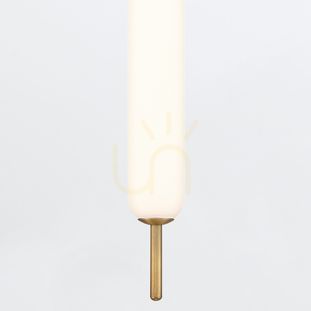 Pokaż Lampa wisząca CUMBERLAND - 1 źródło światła - Szczotkowane złoto QUINTIESSE Lampa wisząca CUMBERLAND - 1 źródło światła - Szczotkowane złoto QUINTIESSE