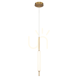 Lampa wisząca CUMBERLAND - 1 źródło światła - Szczotkowane złoto QUINTIESSE 0 Lampa wisząca CUMBERLAND - 1 źródło światła - Szczotkowane złoto QUINTIESSE small 0