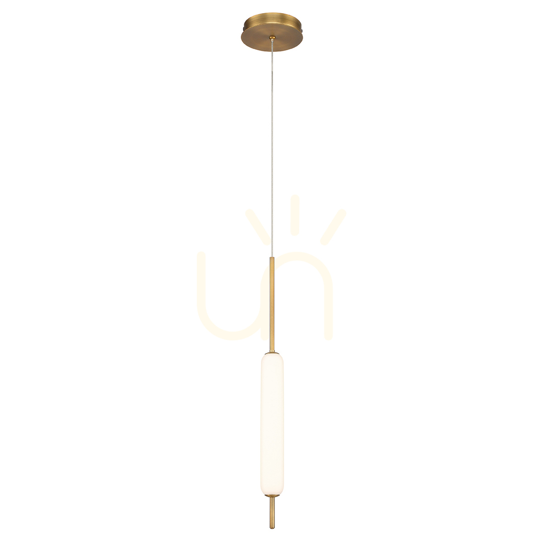 Sprawdź Lampa wisząca CUMBERLAND - 1 źródło światła - Szczotkowane złoto QUINTIESSE Lampa wisząca CUMBERLAND - 1 źródło światła - Szczotkowane złoto QUINTIESSE