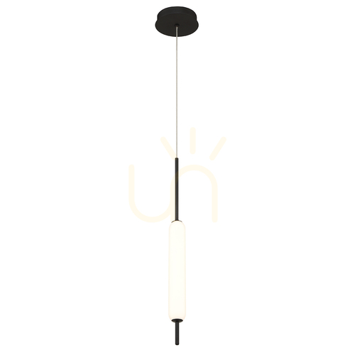 Sprawdź Lampa wisząca CUMBERLAND - 1 źródło światła - Matowa czerń QUINTIESSE