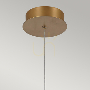 Lampa wisząca DEMARK - Szczotkowane złoto QUINTIESSE small 5