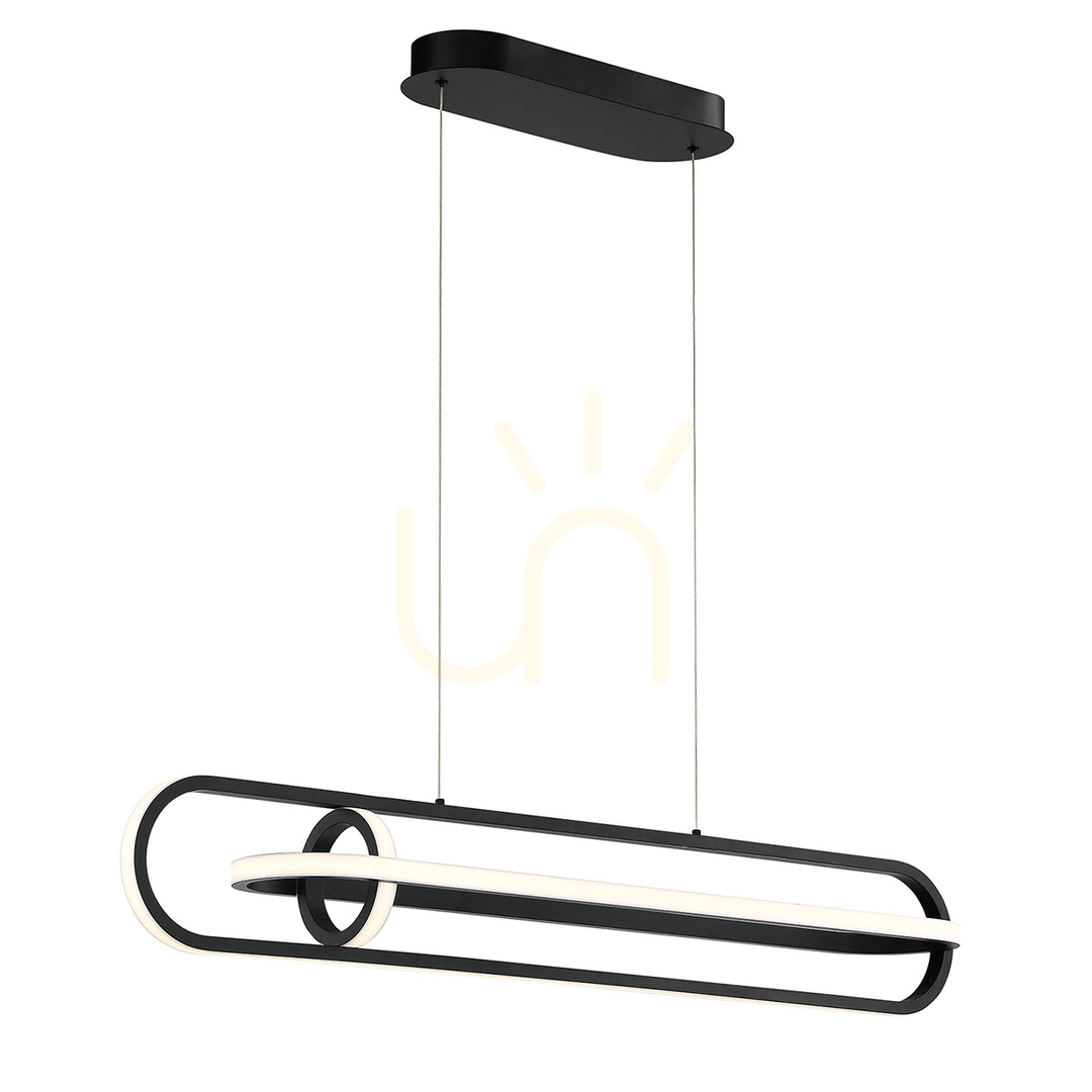 Wyświetl Lampa wyspowa DEMARK - Matowa czerń QUINTIESSE Lampa wyspowa DEMARK - Matowa czerń QUINTIESSE
