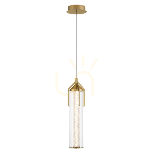 Sprawdź Lampa wisząca ESPADA - Szczotkowane złoto QUINTIESSE