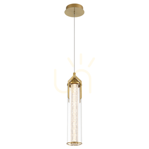 Lampa wisząca ESPADA - Szczotkowane złoto QUINTIESSE 0 Lampa wisząca ESPADA - Szczotkowane złoto QUINTIESSE small 0
