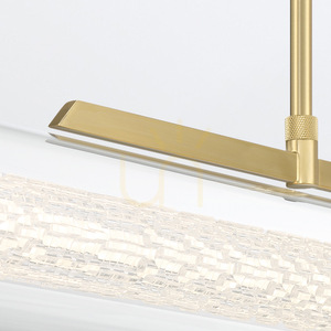 Lampa wyspowa ESPADA - Szczotkowane złoto QUINTIESSE small 6