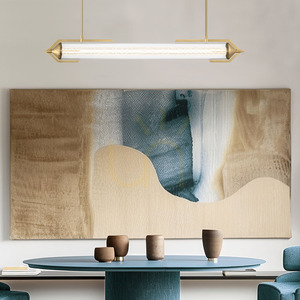 Lampa wyspowa ESPADA - Szczotkowane złoto QUINTIESSE small 9