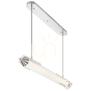 Liniowa lampa wisząca ESPADA, polerowany chrom, Quintiesse small 3