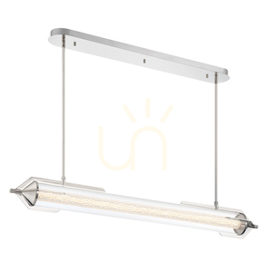 Liniowa lampa wisząca ESPADA, polerowany chrom, Quintiesse small 0