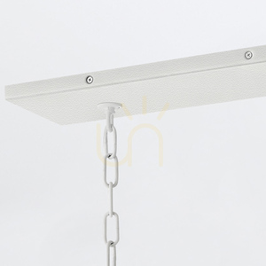 Lampa wyspowa FLORA - 10 źródeł światła - Tynk strukturalny QUINTIESSE small 6