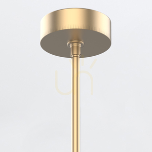 Duża lampa wisząca LED FLORIANA - Naturalny mosiądz QUINTIESSE 5 Duża lampa wisząca LED FLORIANA - Naturalny mosiądz QUINTIESSE small 5