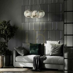 Duża lampa wisząca KEPLER - 7 źródeł światła - Szczotkowane złoto QUINTIESSE 8 Duża lampa wisząca KEPLER - 7 źródeł światła - Szczotkowane złoto QUINTIESSE small 8